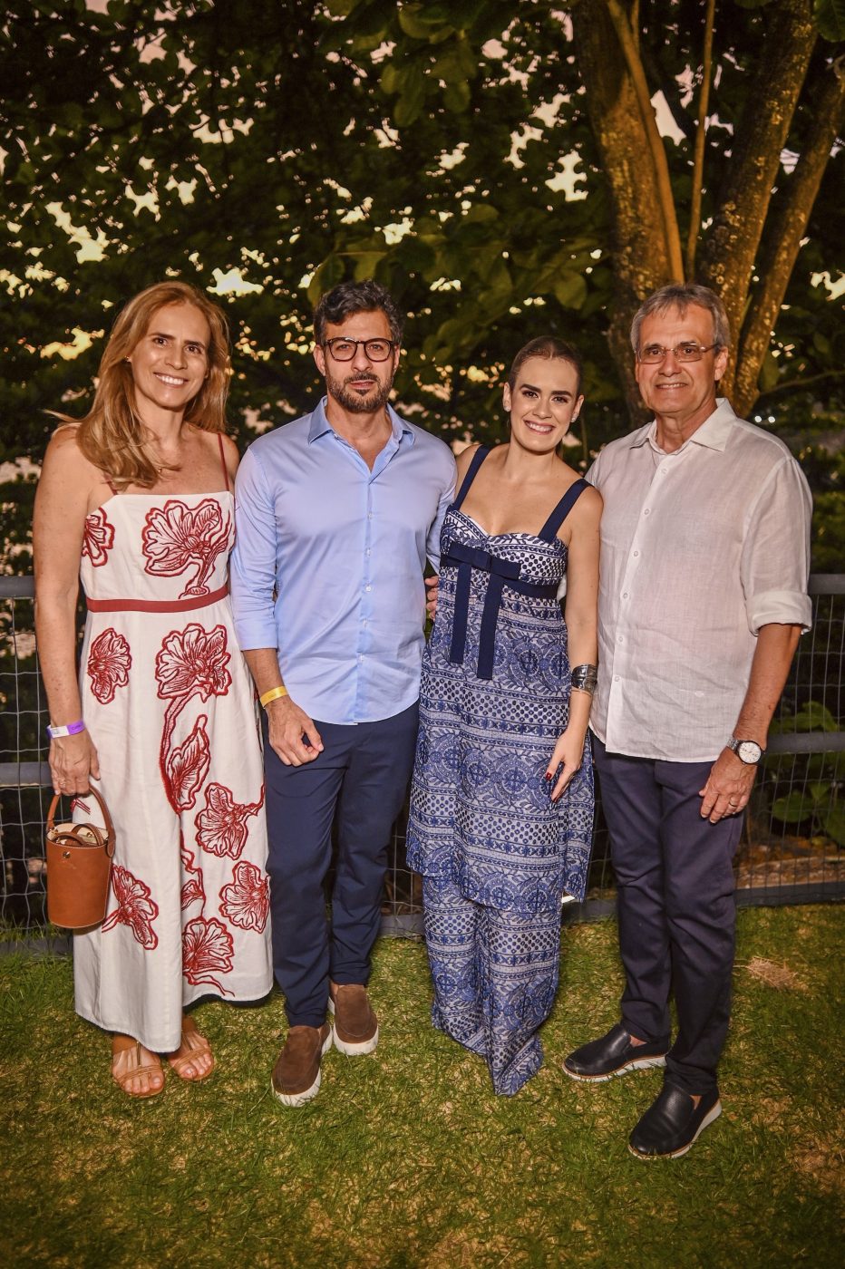 Sumaia Leão, Guilherme Caldas, Mariana e Ivan Leão