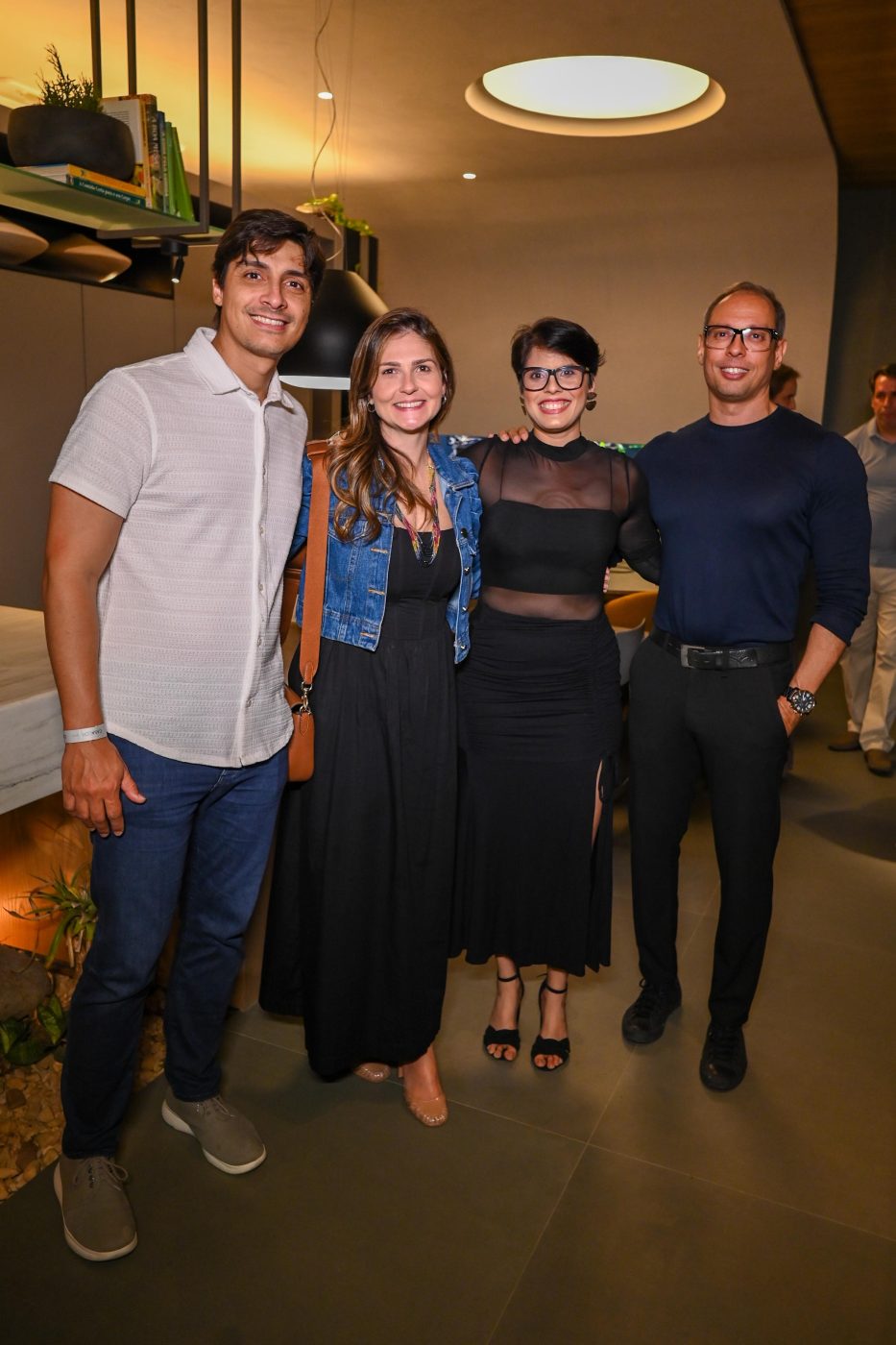 Pablo, Andréa Detoni, Nathalie Souza e Nicholas Bruny