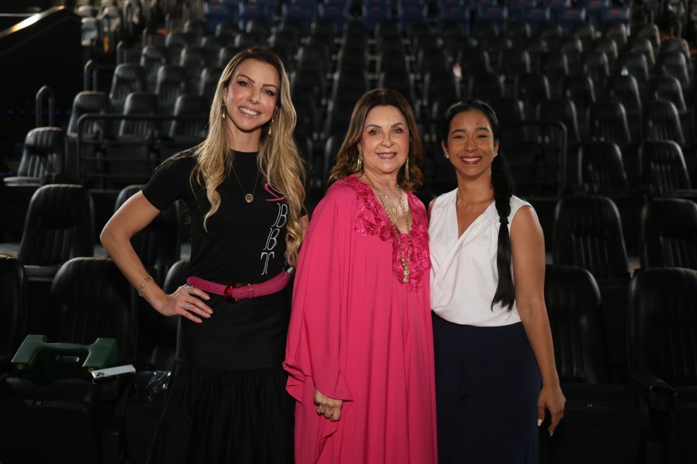 Fabiana,Tânia Gordilho e Louise Correria