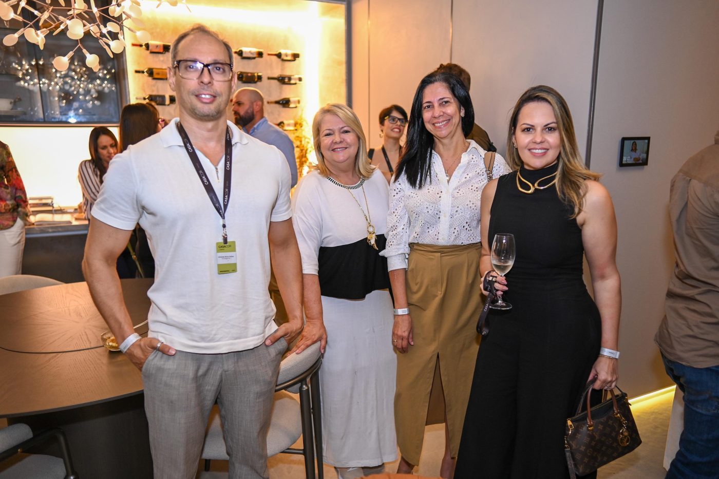 Nicholas Bruny, Cátia Bacelar, Vanessa Ferraz e Carla Matos