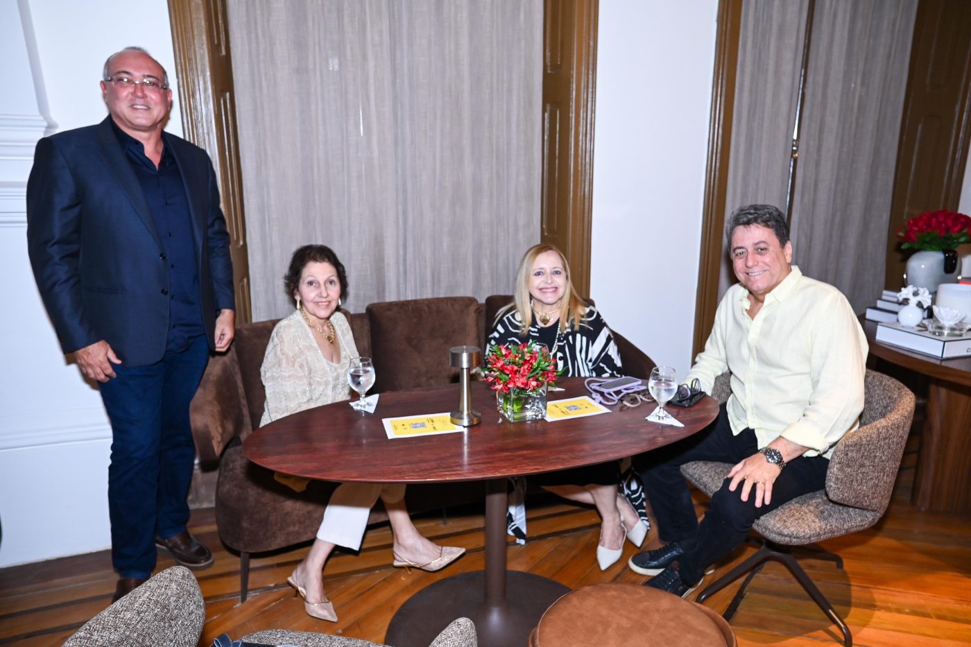 Freddy Pitta Lima, Lisbete Almeida Cézar, Márcia e Benício Mascarenhas