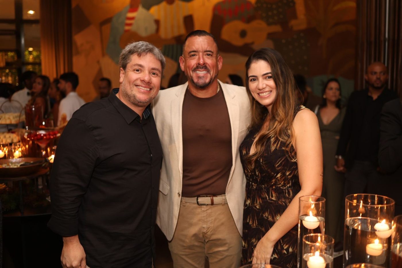 Ricardo Cal, Gegê Magalhães e Juliana Tavares