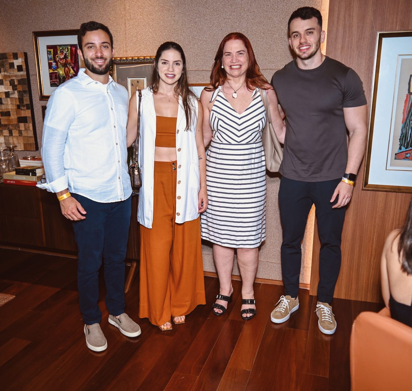 André Mendonça Mata Virgem, Maria Medeiros, Luciana Medeiros Meto e Matheus Medeiros