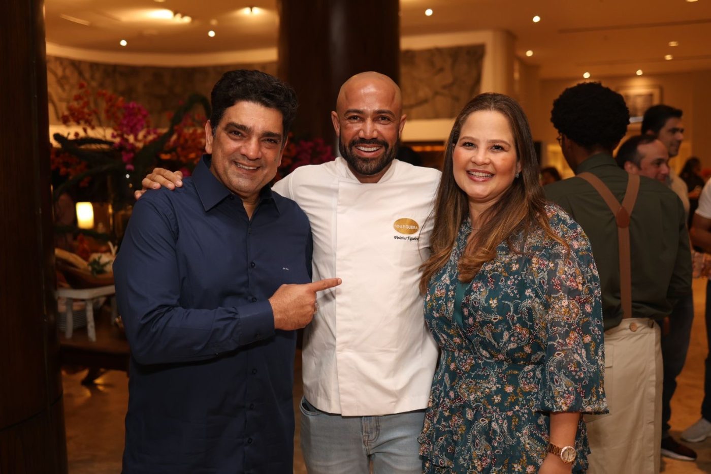 José Antônio Monteiro, Vini Figueira e Fabiana Miller