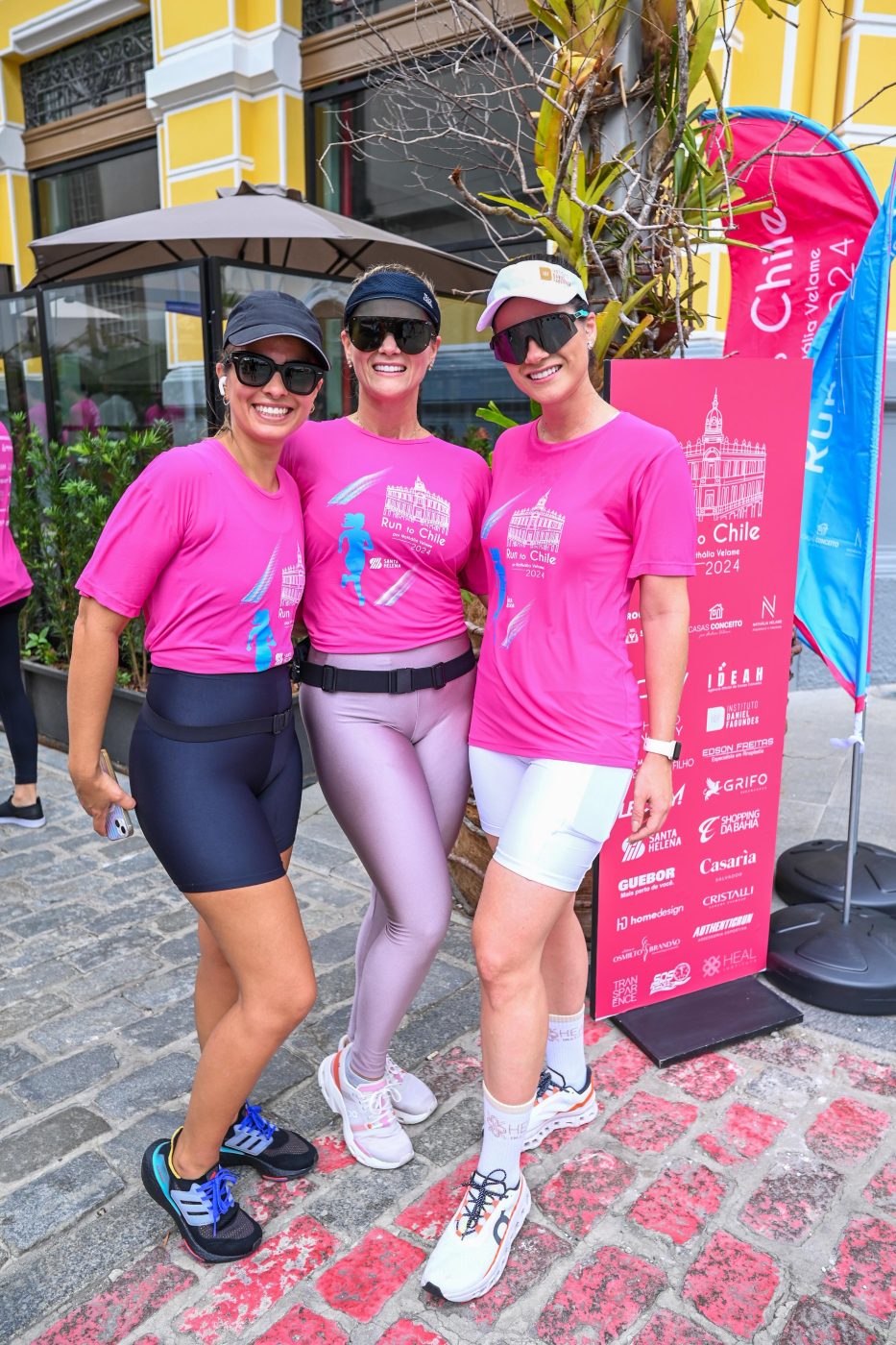 Mariana Andion, Paloma Cunha e Fernanda Dias