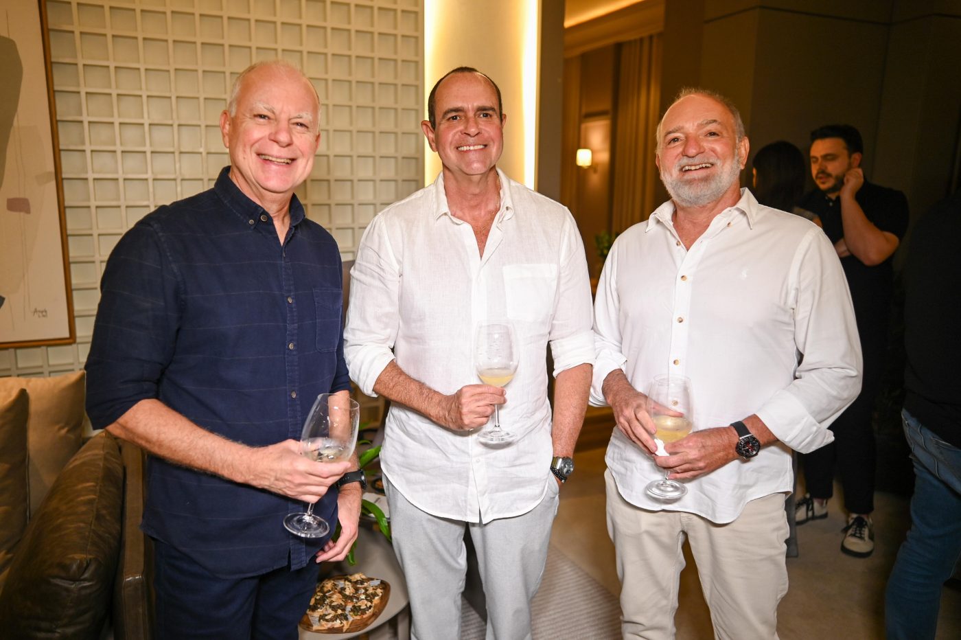 Paulo Coelho, Leonardo Silva e Andres Estevez