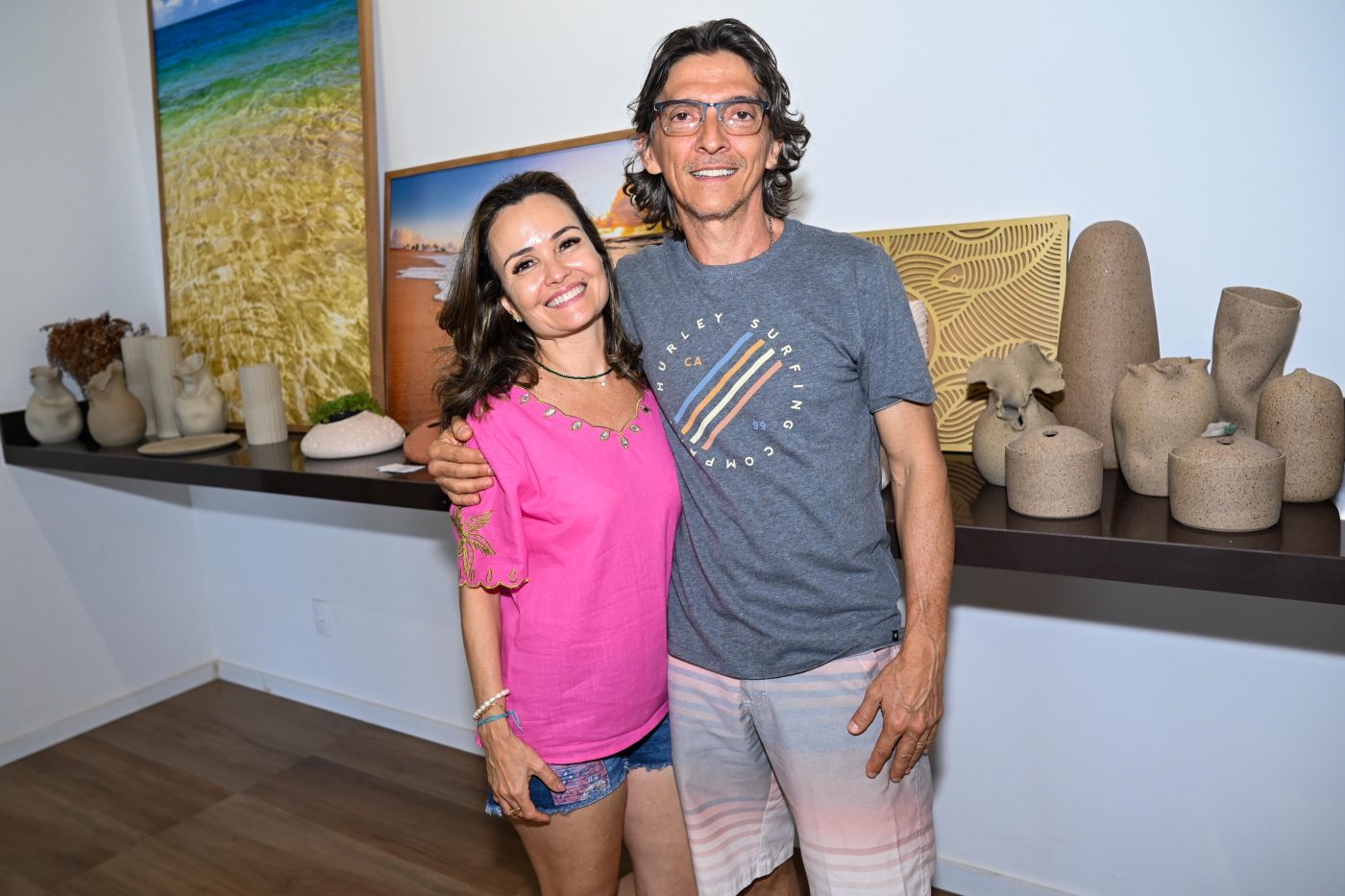 Ana Patrícia e Luciano Barretto