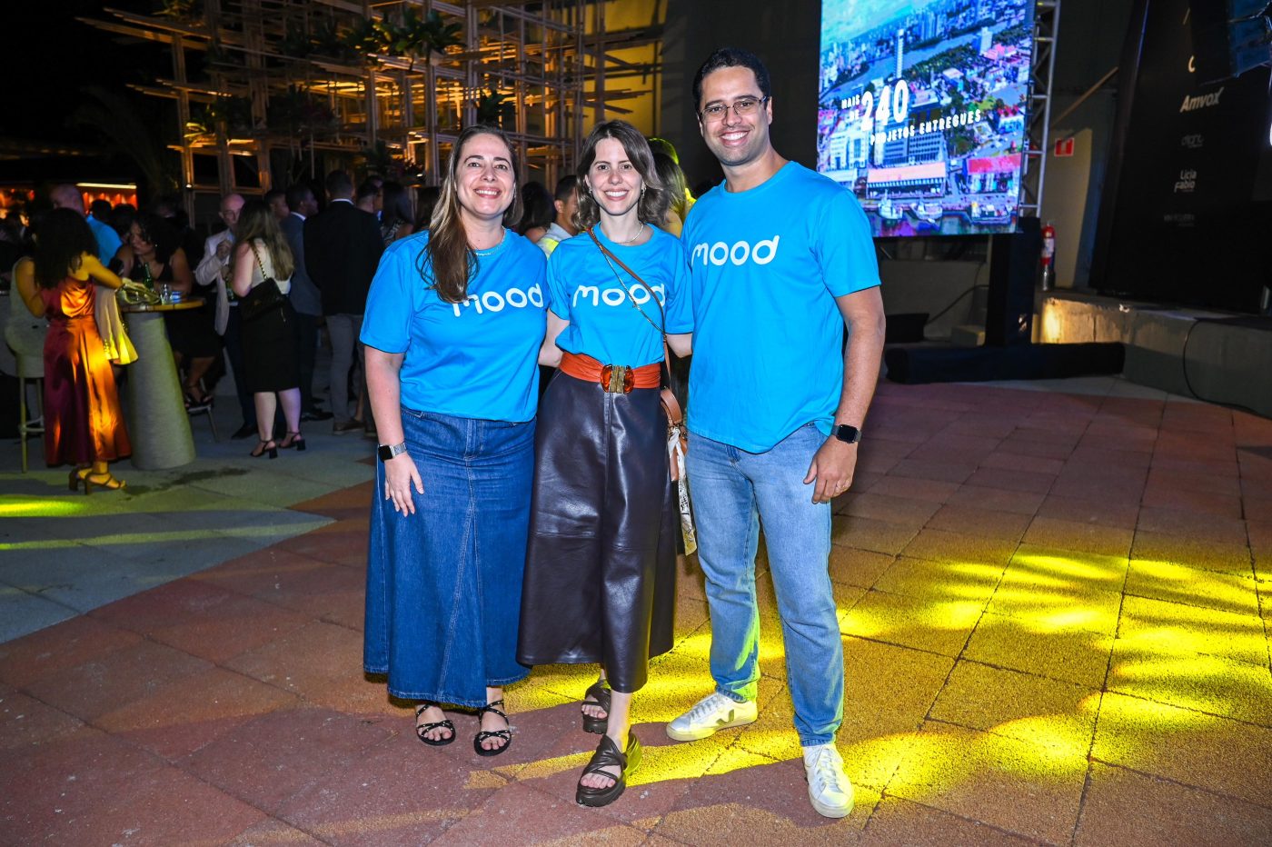 Alice Thomé Latorre, Maria Eduarda Dubeux e Mauro Machado