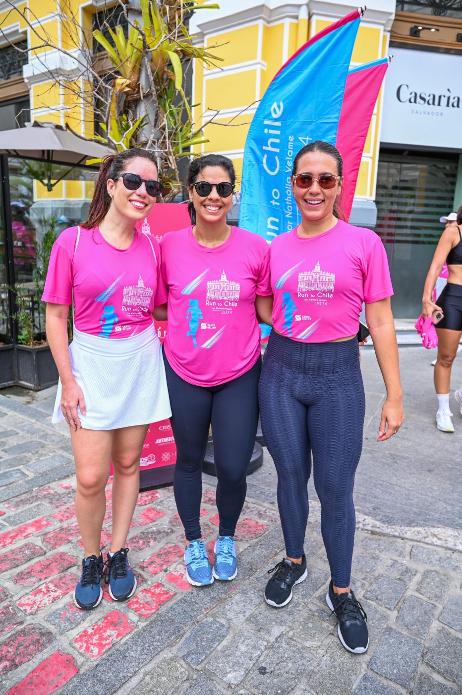 Renata Viana, Taís Freitas e Maria Paula Malta