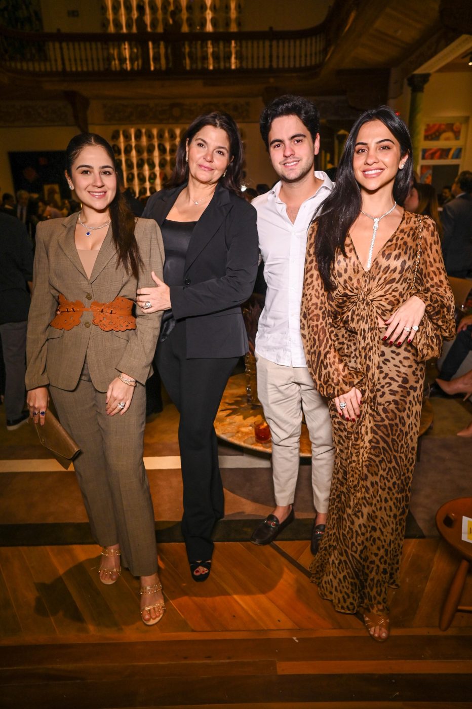 Maria Pessoa, Carol Casaes, Antonio e Ana Vitória Pessoa