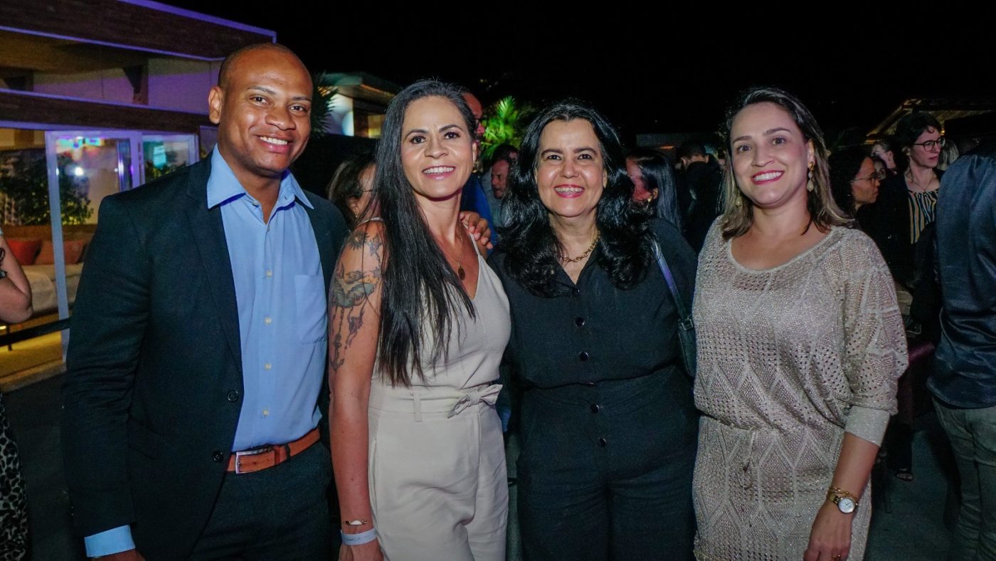 Lucas dos Anjos, Ivonildes Lima, Iracema Braga e Carol Oliveira