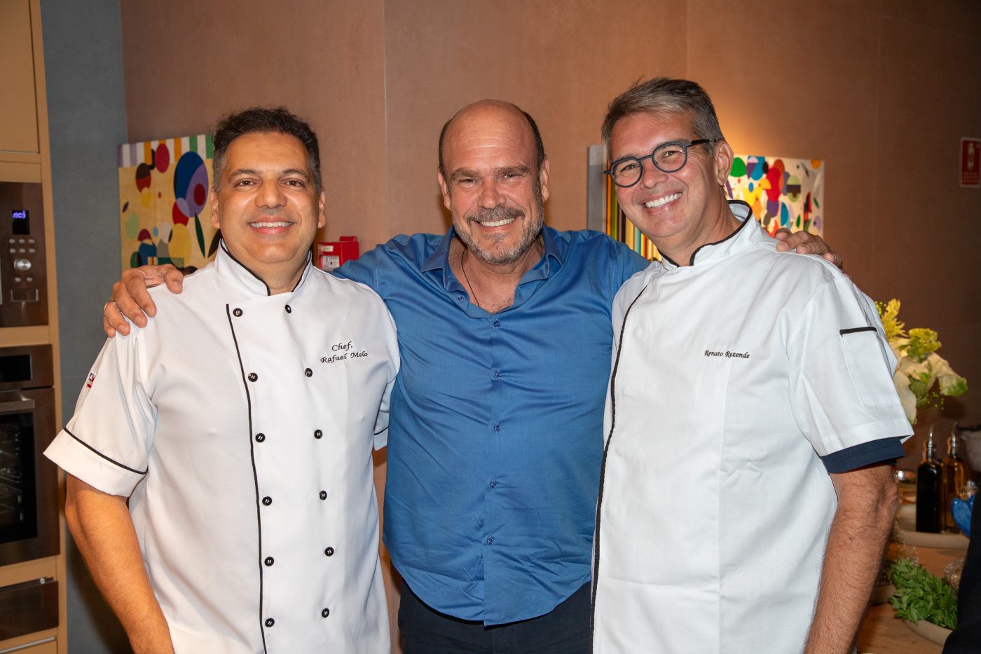 Rafael Melo, Lon Menezes e Renato Rezende