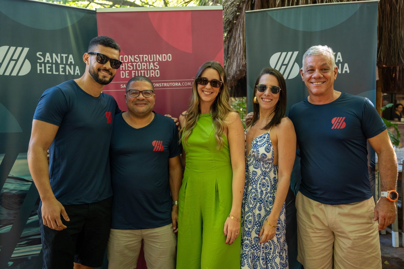 Caio Simões, Cristiano Ferreira, Ana Clara Correia, Mariana Fernandes e Ricardo Lyrio