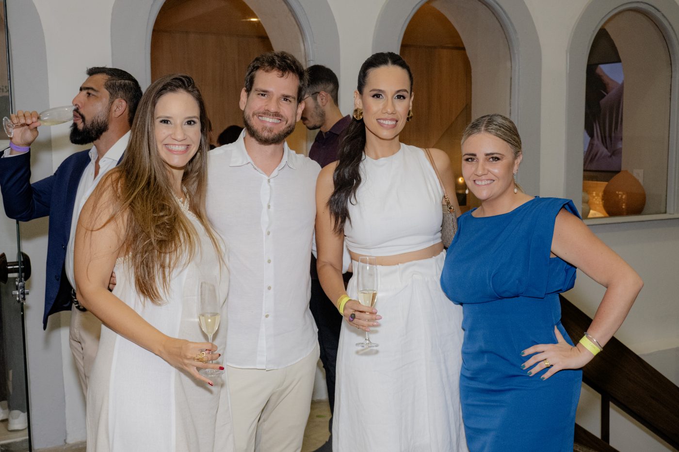 Maine Ribeiro, Guilherme Miranda, Mariana Souza e Dominique Vigh