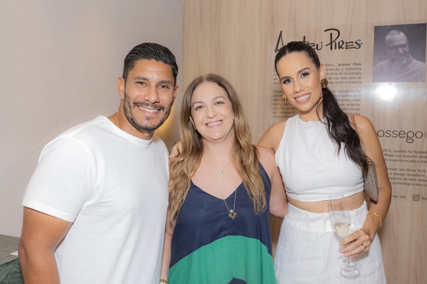 Lucas Esteves, Marta Lobo e Mariana Souza