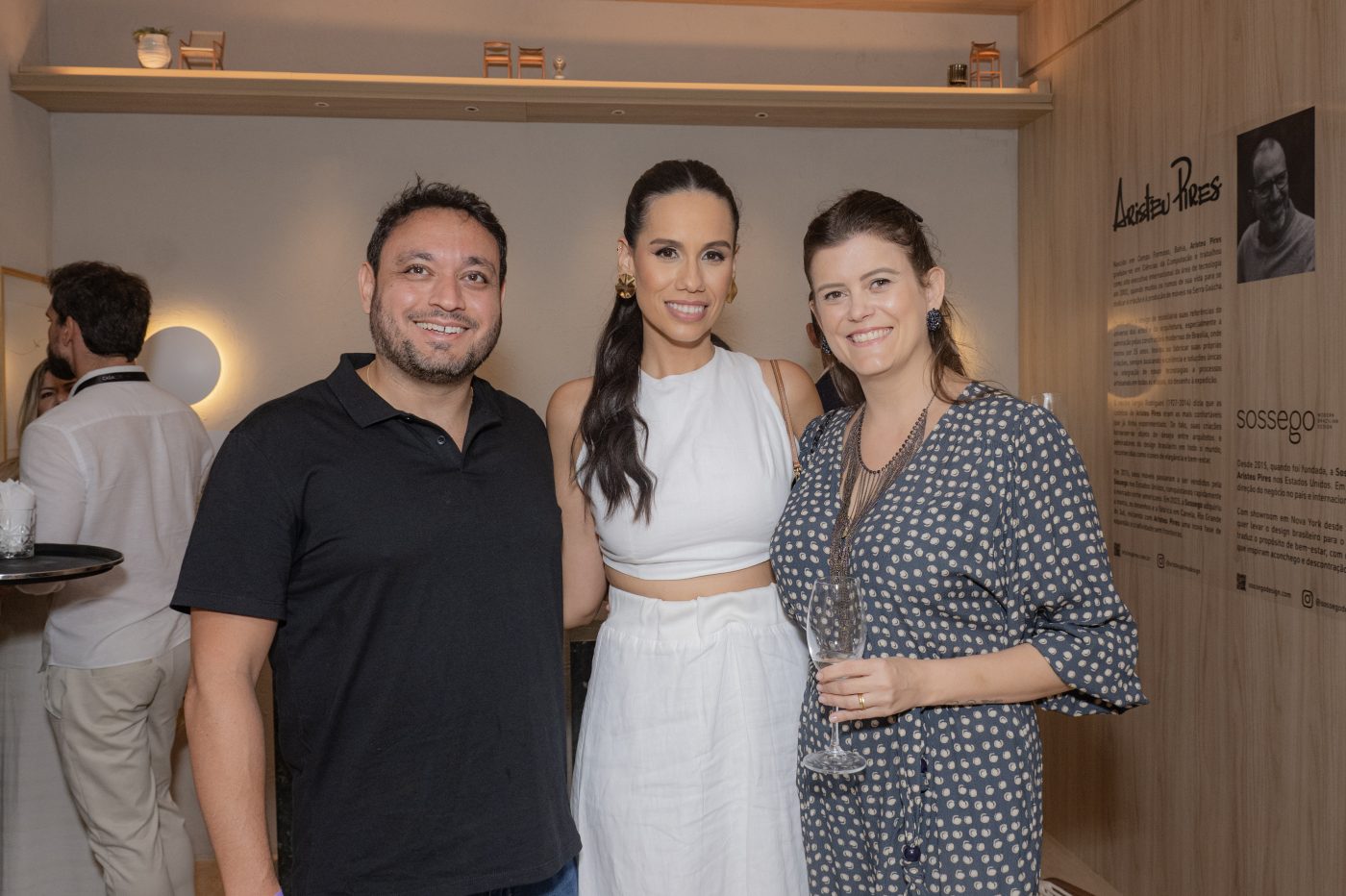 Paulo, Mariana Souza e Juliana Sobral