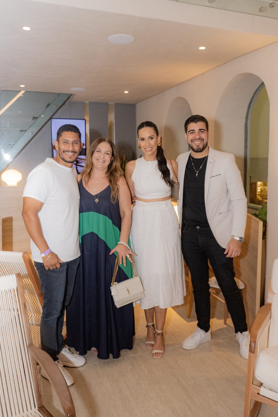 Lucas Esteves, Marta Lobo, Mariana Souza e Rafael Moraes