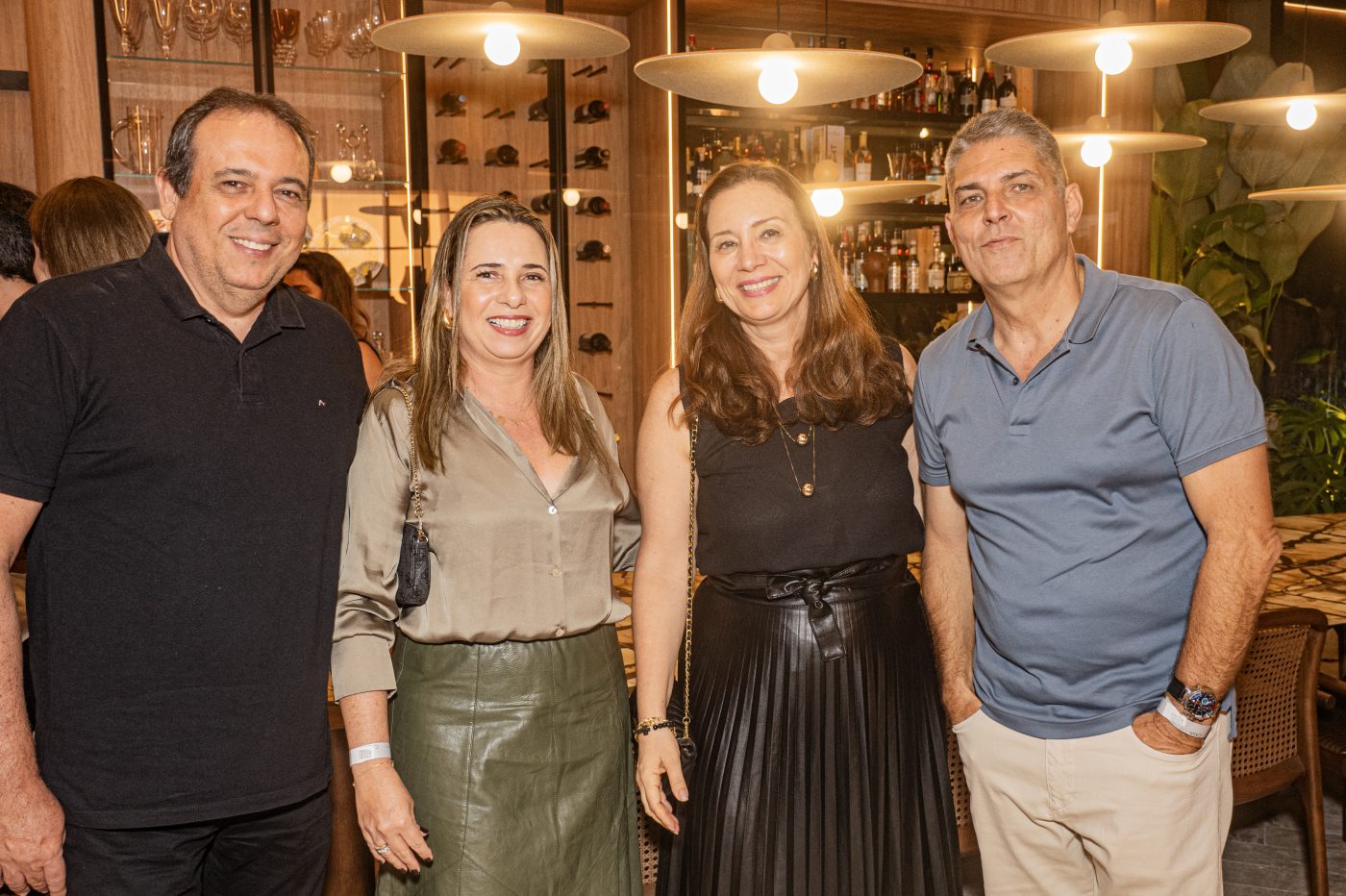 Ricardo Ostern, Adriana Ostern, Elci Mira e Fernando Milcent