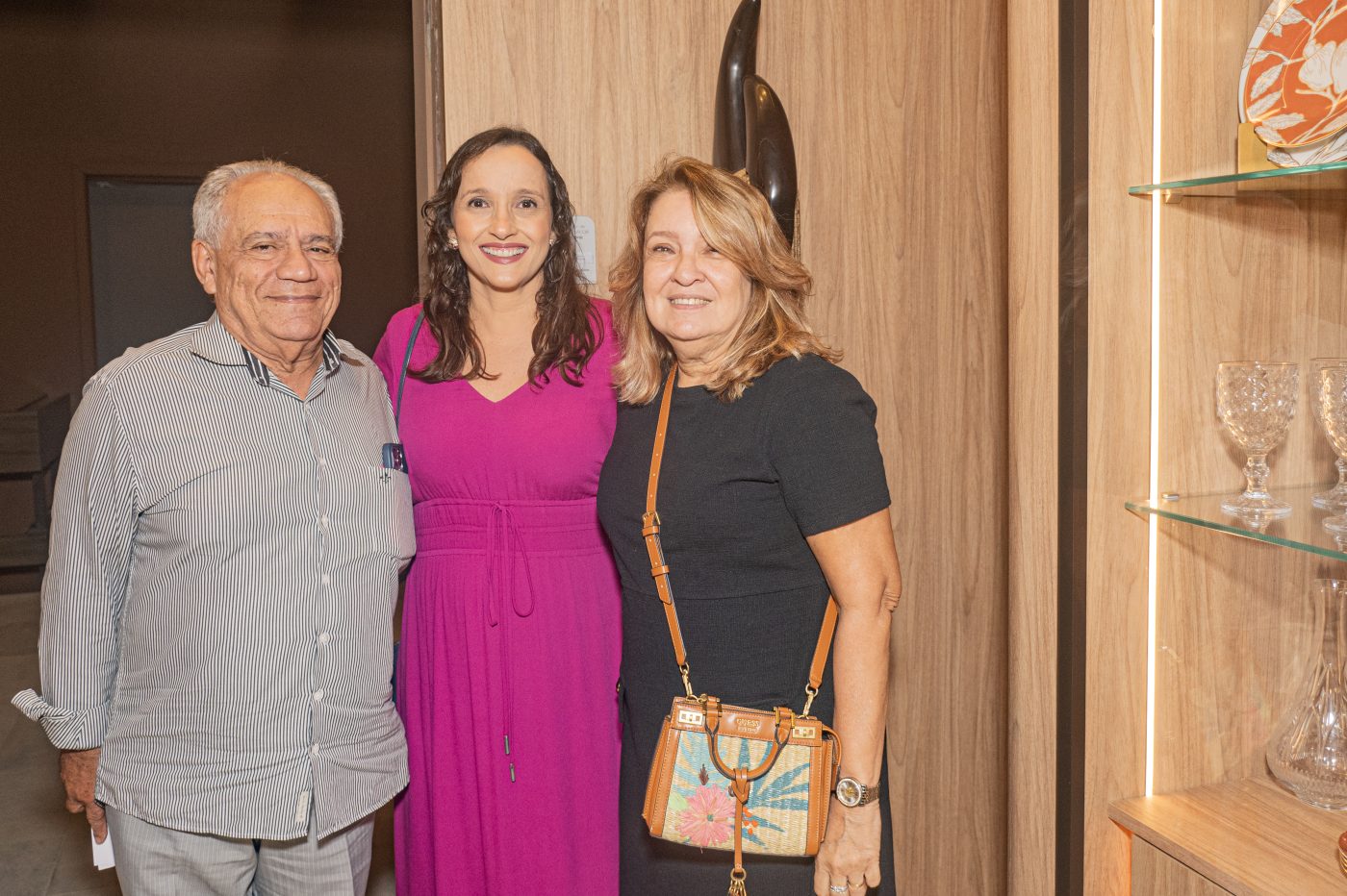 Fernando Santana, Mariana Leal e Fátima Tosca