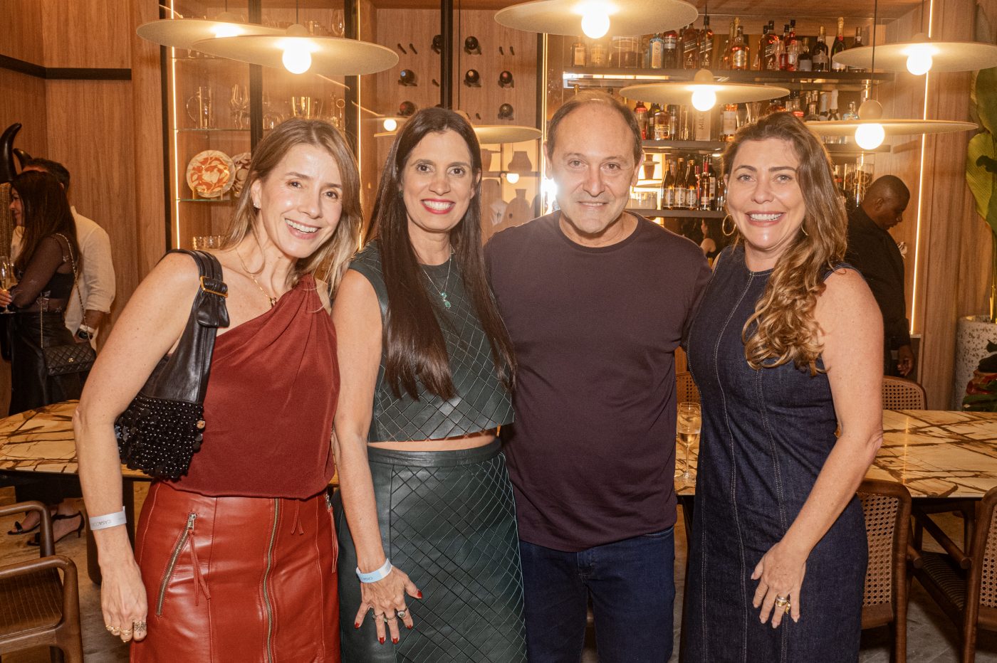 Irá Salles, Fernanda Bahia, Cau Biglia e Fernanda Milcent