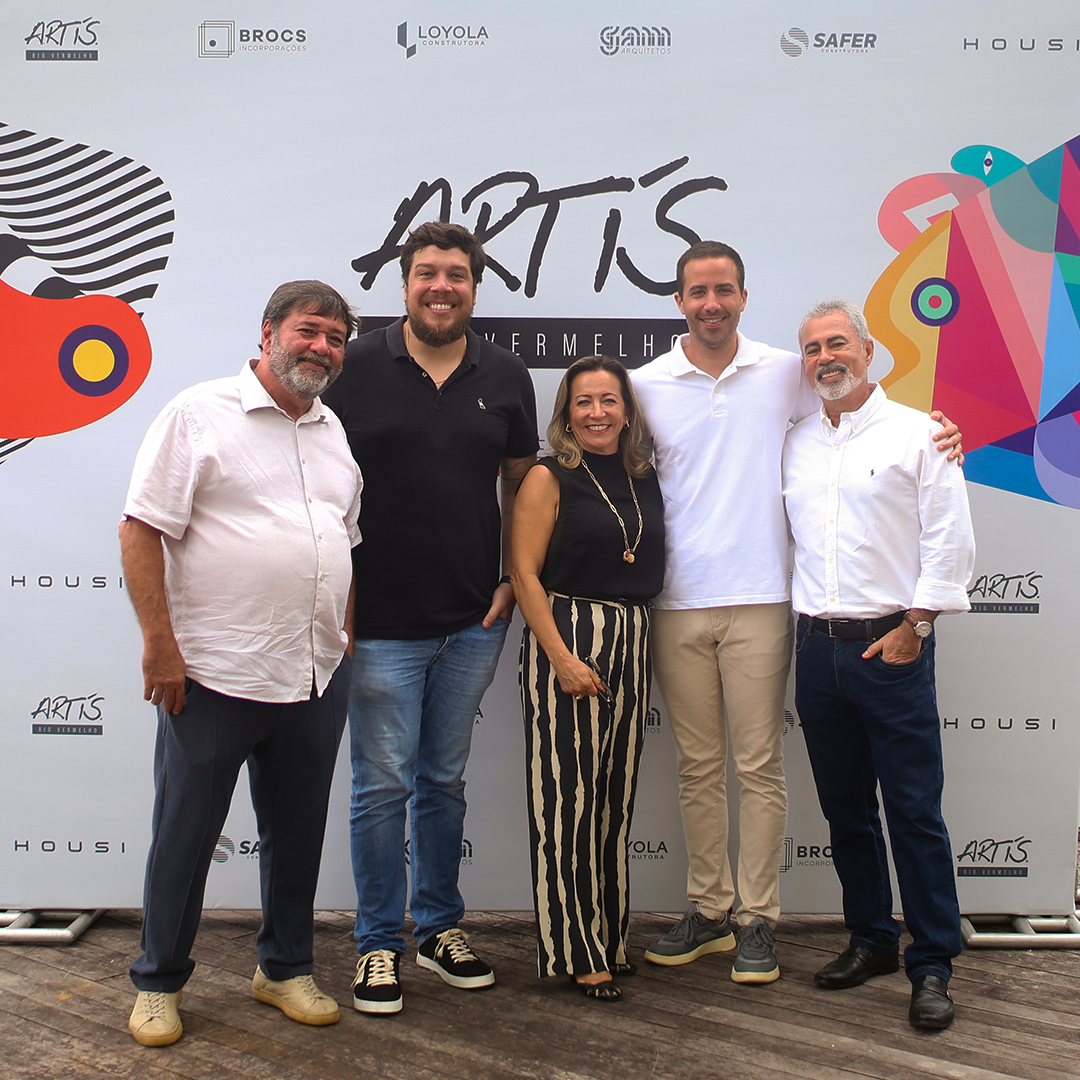 Guilherme Azevêdo, Pedro Henrique Loyola, Fabiola, Eduardo Fernandes e Roberto Texeira