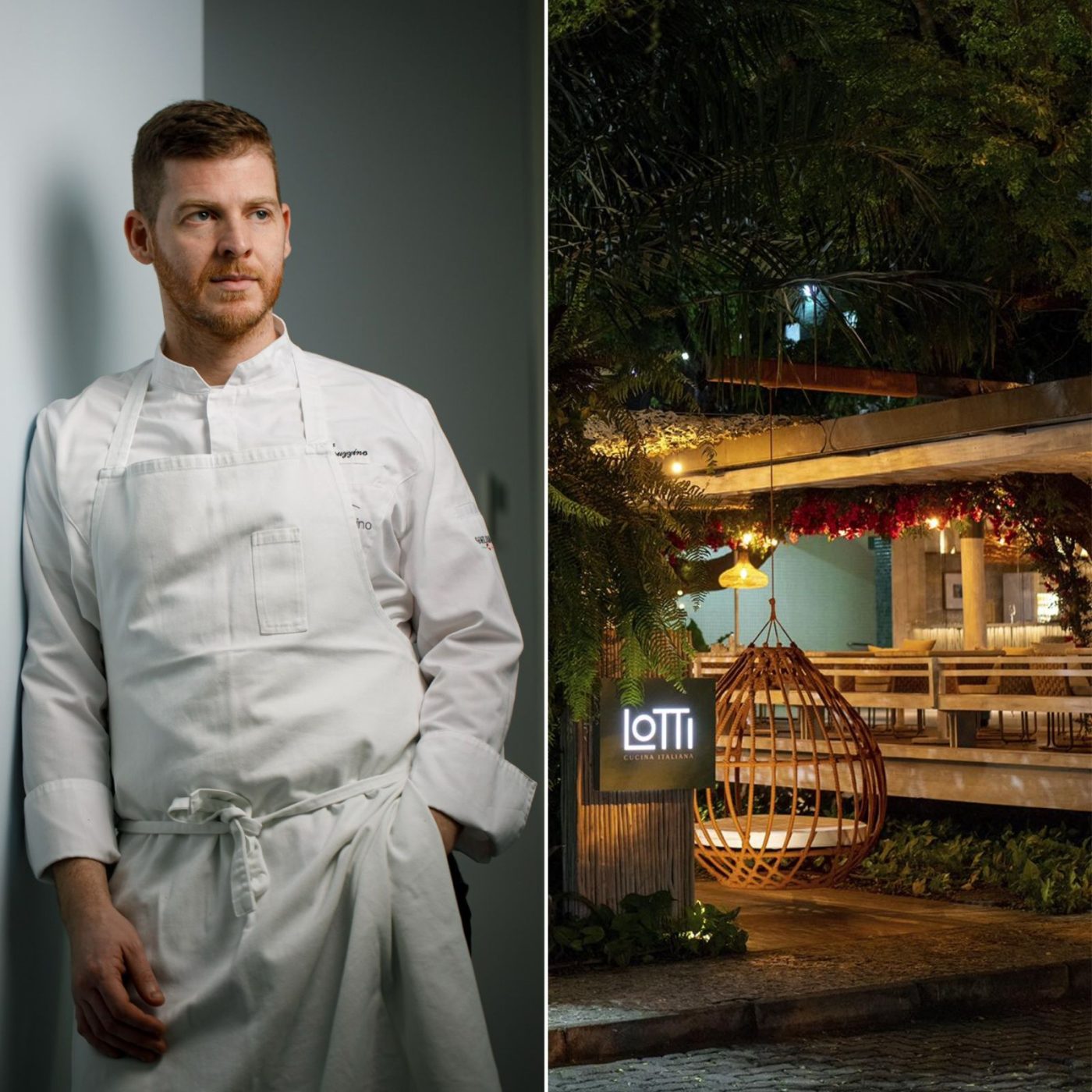 Chef de estrela Michelin na Itália, Luca Abbruzinno traz sabores da Calábria para o Lotti, em Salvador