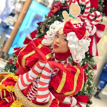 ‘Uni, Duni, Tê’: shopping inaugura decoração de Natal ao som de cantora baiana e com ambiente imersivo