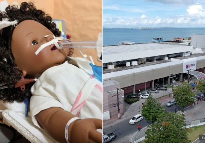 Com maquete interativa, Hospital da Mulher promove experiência lúdica para crianças em visita a pacientes internadas