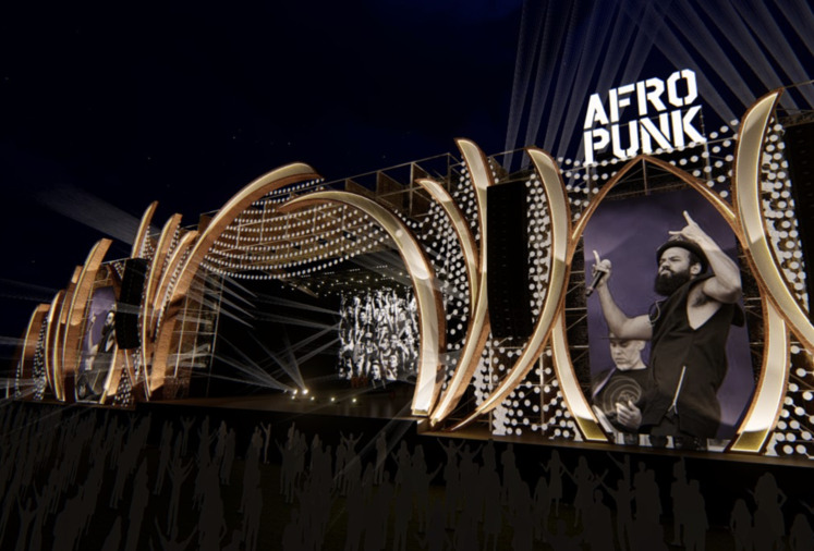 Com palcos inspirados nas realezas africanas e templos iorubás, Afropunk Brasil revela detalhes da sua mega estrutura