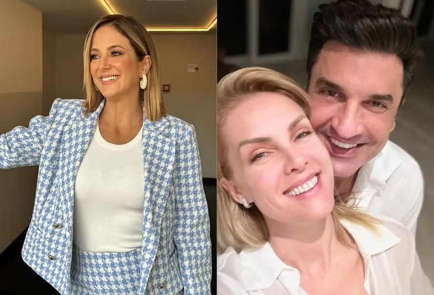 Ticiane Pinheiro revela que não foi convidada para o noivado de Ana Hickmann e Edu Guedes