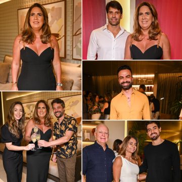 Giro de fotos: Aline Cangussú reúne parceiros e clientes para celebrar espaço na mostra Casas Conceito