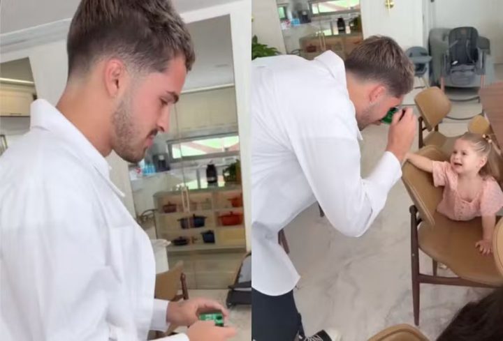 Zé Felipe se declara ao irmão João Guilherme com vídeo de momento fofo entre ator e Maria Flor; assista