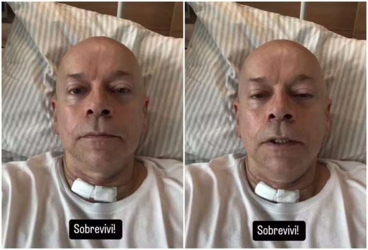 Leandro Karnal tem traqueia descolada para cirurgia e mostra pinos no pescoço: ‘Sobrevivi’