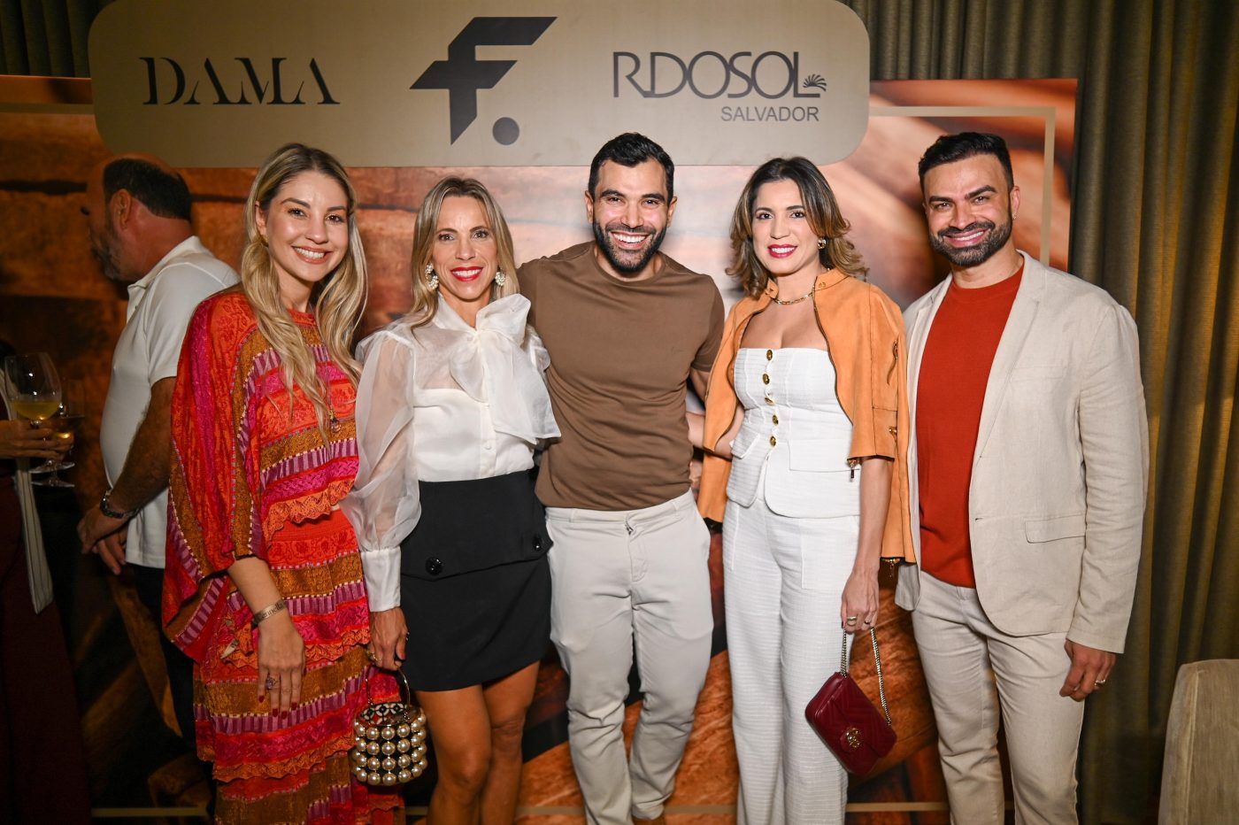 Ingrid Guimarães, Tati Caldeira, Adriano Mota, Rosane Lacerda e Flávio Moura