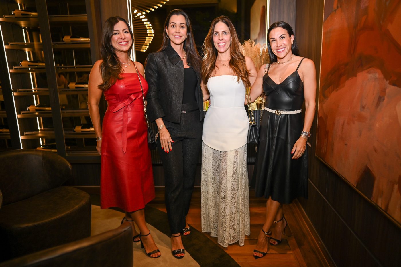 Verena Borges, Bianca Alonso, Fabiana Viana e Clarice Haddad