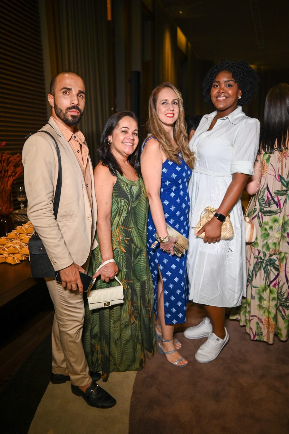 Italo Castro, Josy Campos, Taiane Vinhas e Renata Purificação