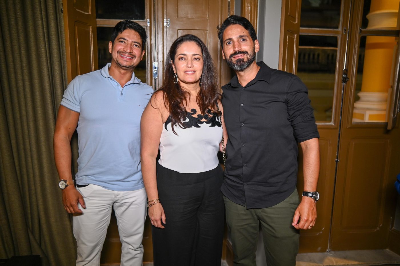 Fagner Oliveira, Vivianne Freitas e Igor Oliveira