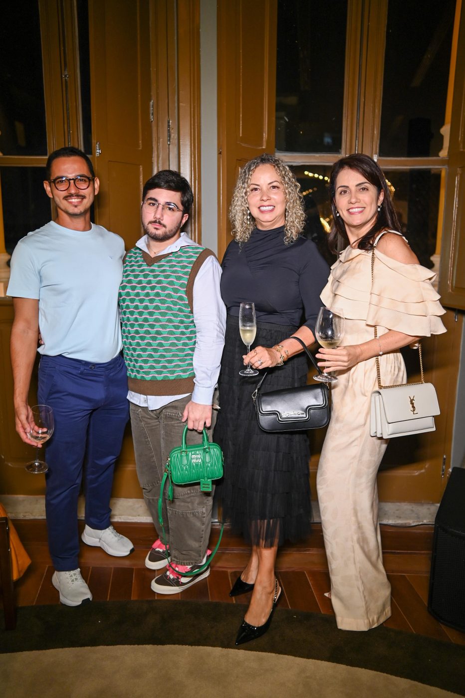 Wilian Sampaio, Rafael Freire, Elayne Rodrigues e Ana Claudia Bonito