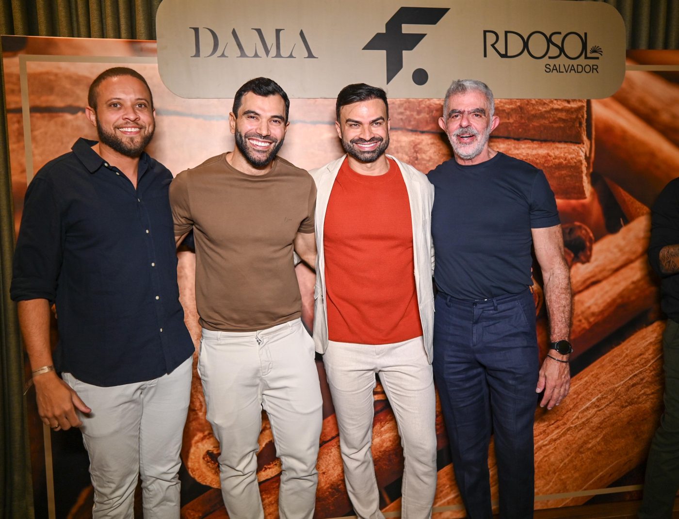 Ricardo Santos, Adriano da Mota, Flávio Moura  e Almir Lemos