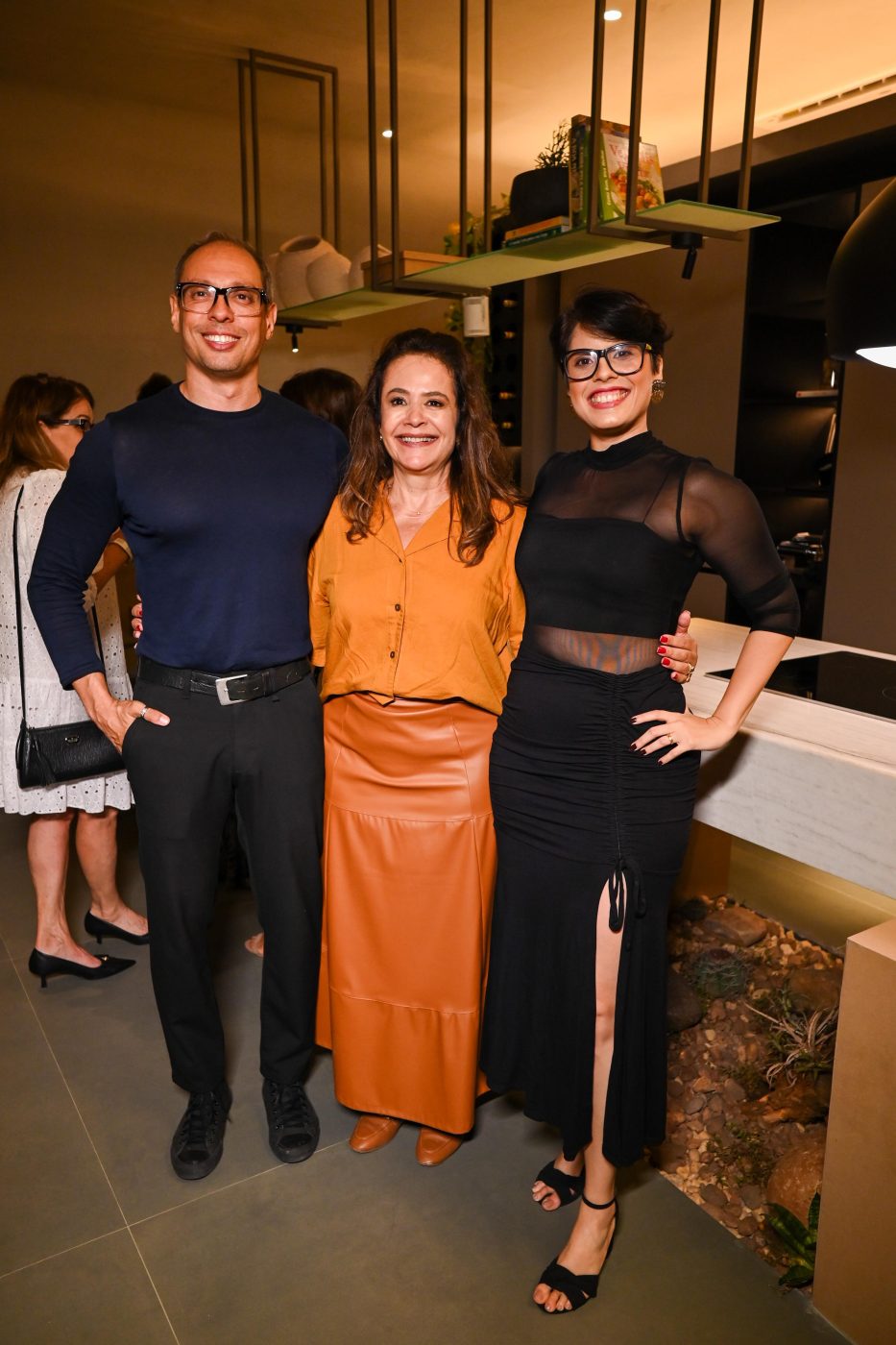 Nicholas Bruny, Magali Santana e Nathalie Souza