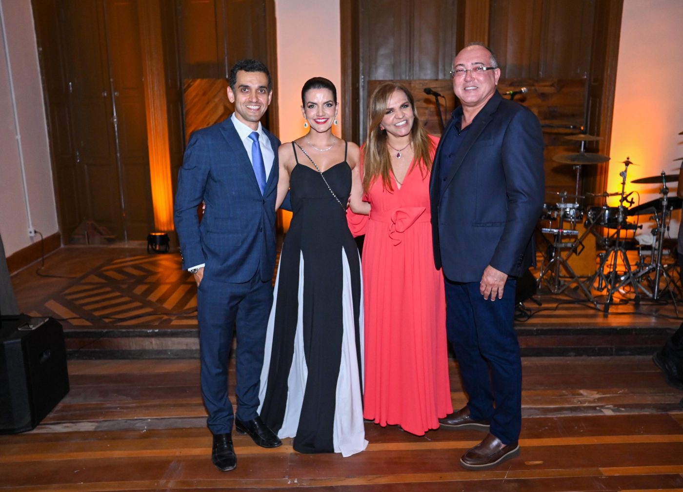 Paulo Marques, Natália, Andrea Velame e Freddy Pitta Lima