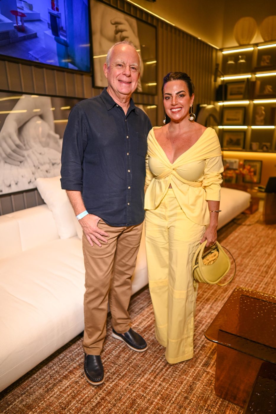 Paulo Coelho e Daniela Lopes