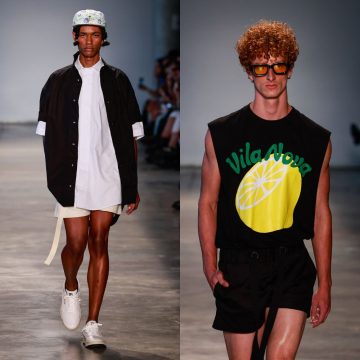 Estilista baiano Gefferson Vila Nova leva frescor do verão italiano à São Paulo Fashion Week