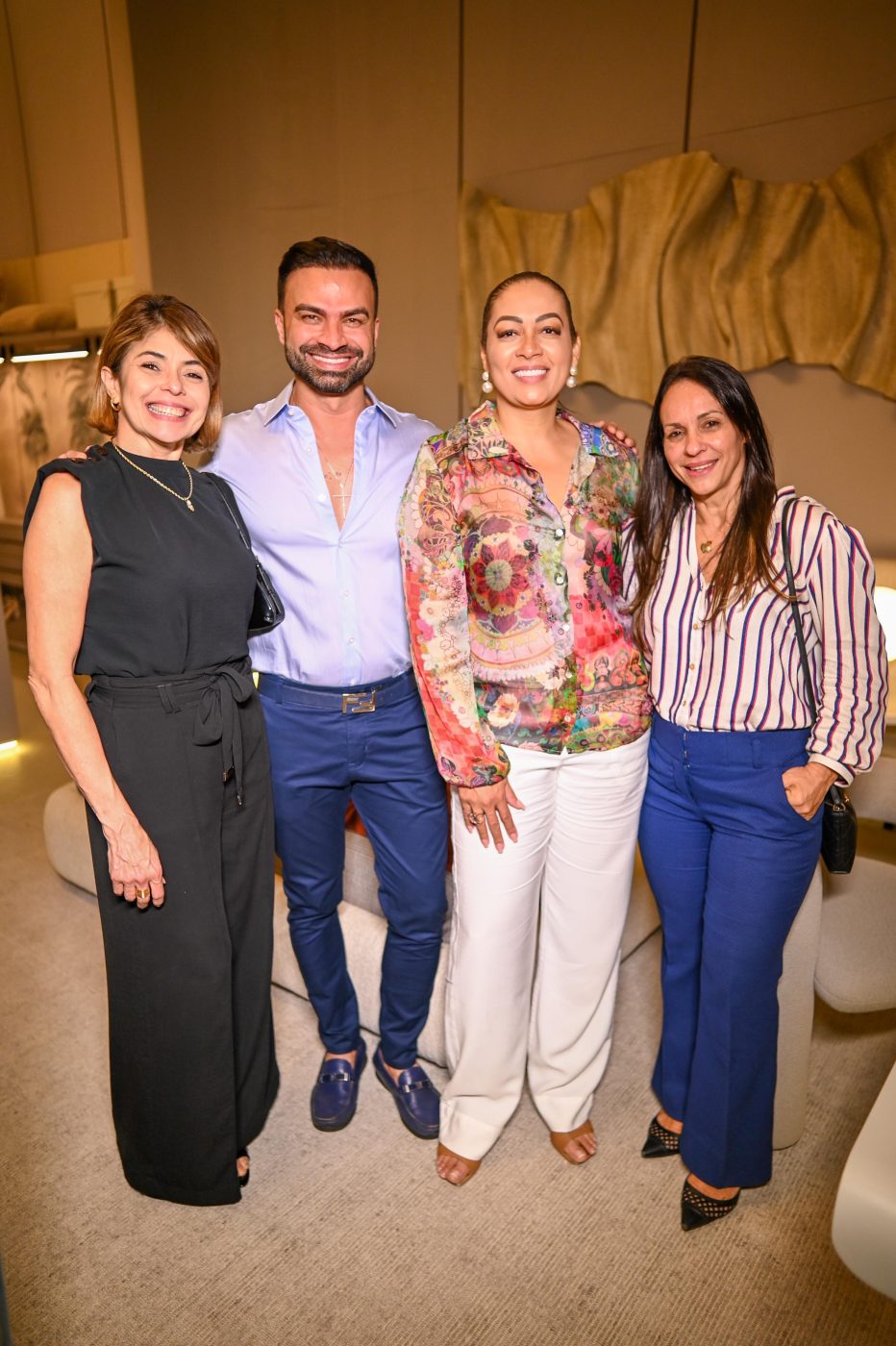 Sil Souza, Flávio Moura, Bruna Oliveira e Jô Abreu