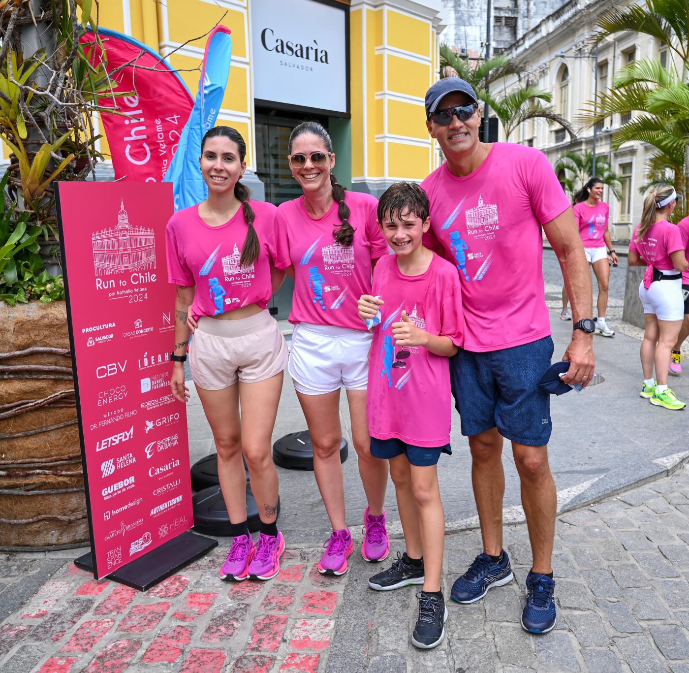 Kamilla, Danielle Esteves, Arthur e Igor Pontes