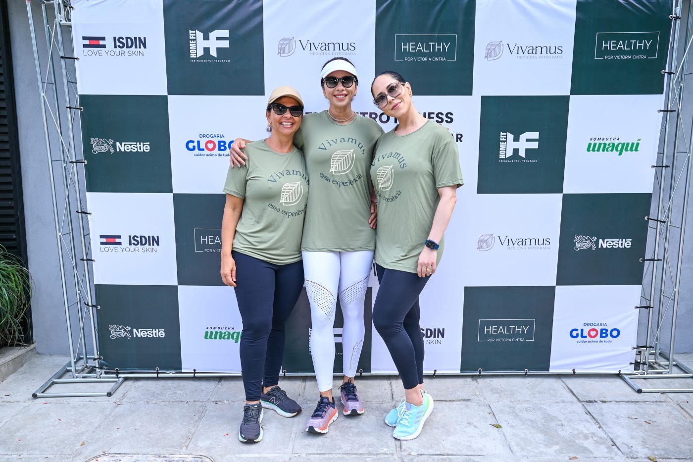 Ester Rios, Bianca Lorena e Rafaela Lima