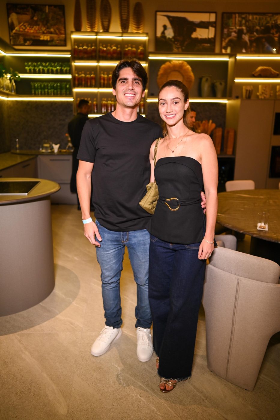 Gustavo Blanco e Luiza Pedreira