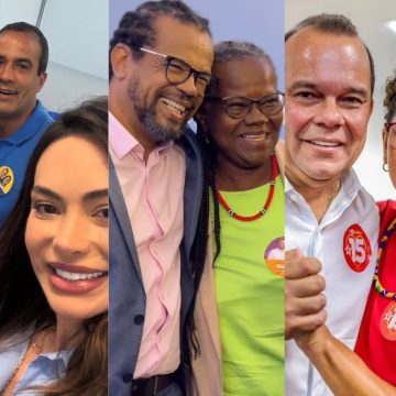 Candidatos à prefeitura de Salvador votam no primeiro turno das eleições municipais