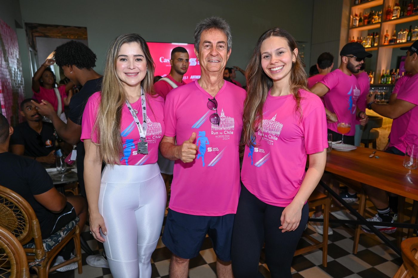 Karla Rebouças, Saulo Pontes e Sally Pontes