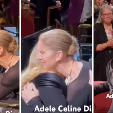 Adele se emociona ao ver Céline Dion assistindo seu show em Las Vegas